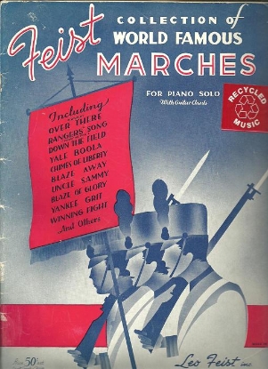 Picture of Feist Collection of World Famous Marches, piano solo