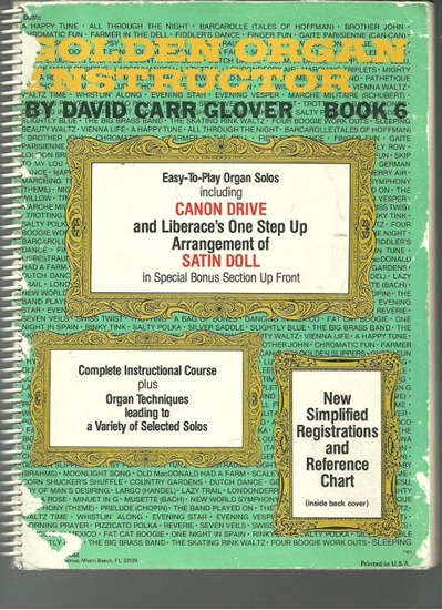 Picture of Golden Organ Instructor Book 6, David Carr Glover