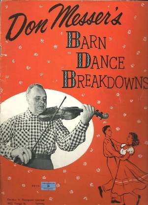 Picture of Don Messer's Barn Dance Breakdowns, old time fiddle 
