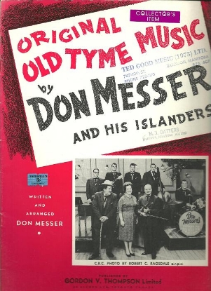 Picture of Don Messer and his Islanders, Original Old Tyme Music, old time fiddle 