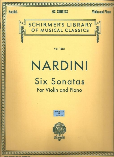Picture of Pietro Nardini, Six Sonatas for violin & piano