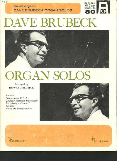 Picture of Dave Brubeck Organ Solos