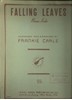 Picture of Falling Leaves, Frankie Carle, piano solo
