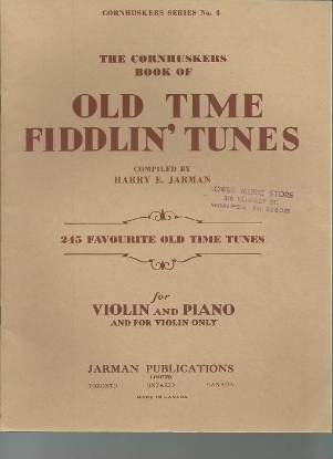 Picture of The Cornhusker's Book of Old Time Fiddlin' Tunes