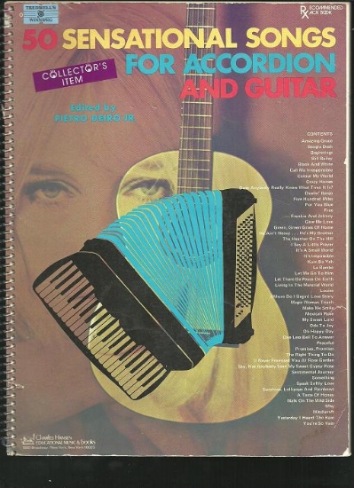 Picture of 50 Sensational Songs for Accordion & Guitar, ed. Pietro Deiro Jr