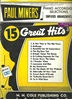 Picture of Paul Miners 15 Great Hits, accordion songbook