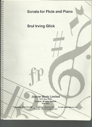 Picture of Sonata for Flute and Piano, Srul Irving Glick
