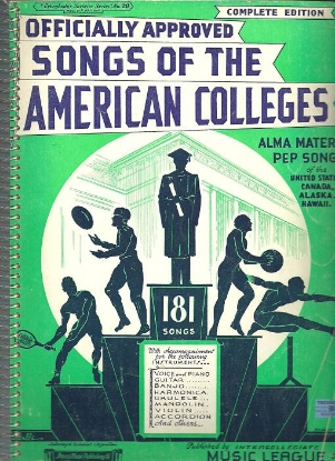Picture of Everybody's Favorite Series No. 20, Officially Approved Songs of the American Colleges, EFS20