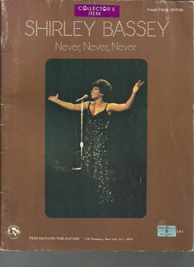 Picture of Shirley Bassey, Never Never Never