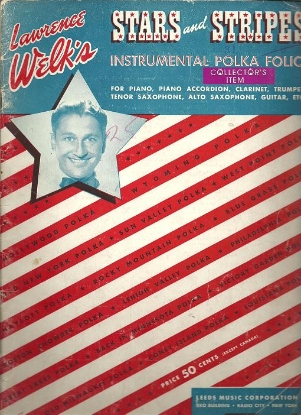 Picture of Lawrence Welk's Stars and Stripes Instrumental Polka Folio, accordion 