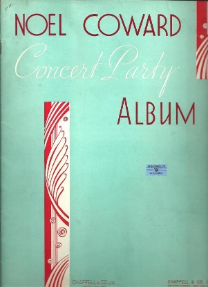 Picture of Noel Coward, Concert Party Album