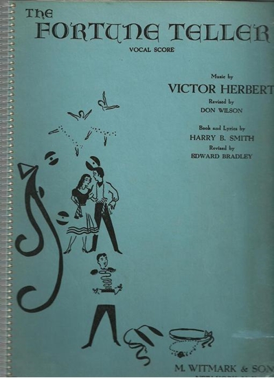 Picture of The Fortune Teller, Victor Herbert, complete vocal score