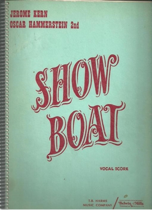 Picture of Show Boat, Jerome Kern, complete vocal score