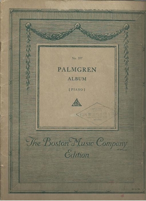 Picture of Palmgren Album, 12 Pieces for Piano by Selim Palmgren