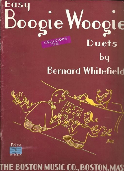 Picture of Easy Boogie Woogie Duets, Bernard Whitefield