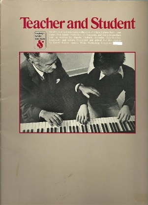 Picture of Everybody's Favorite Series No.162, Teacher and Student, EFS162, piano duet 