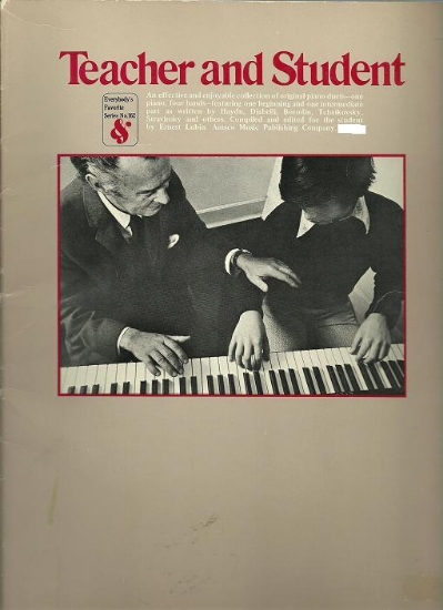 Picture of Everybody's Favorite Series No.162, Teacher and Student, EFS162, piano duet 