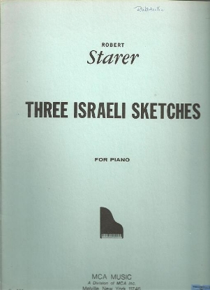Picture of Robert Starer, Three Israeli Sketches