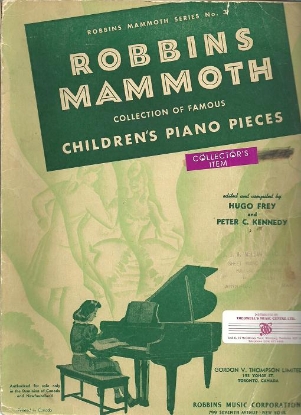 Picture of Robbins Mammoth Series No. 3, Collection of Famous Children's Piano Pieces
