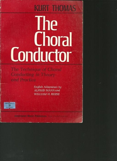 Picture of The Choral Conductor, Kurt Thomas