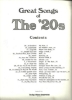 Picture of Great Songs of the '20's