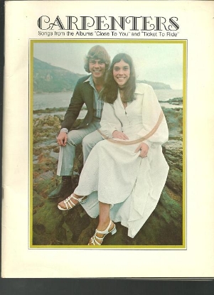 Picture of Carpenters, Songs from the Albums "Close to You" and "Ticket to Ride"