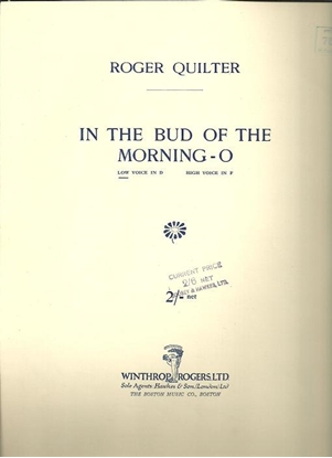 Picture of In the Bud of the Morning-O, Roger Quilter, low voice solo