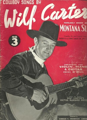 Picture of Wilf Carter, Montana Slim, More Cowboy Songs No. 3