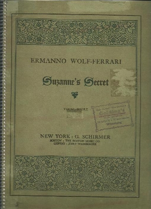 Picture of Suzanne's Secret (Susanna's Secret), Ermanno Wolf-Ferrari