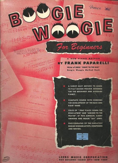 Picture of Boogie Woogie for Beginners, Frank Paparelli