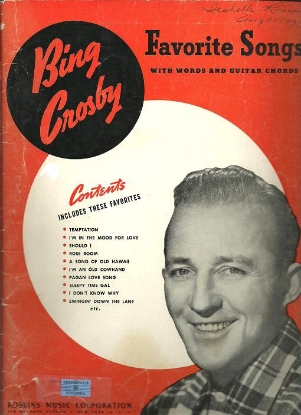 Picture of Bing Crosby Favorite Songs