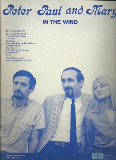 Picture of Peter Paul and Mary, In the Wind, songbook