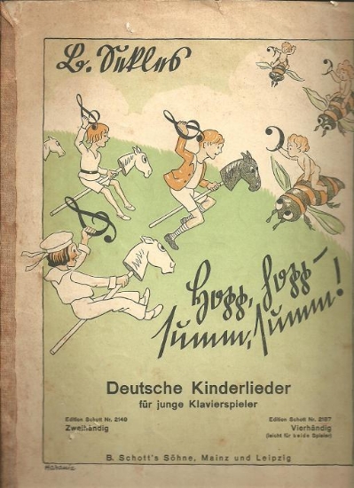 Picture of German Children's Songs for Young Pianists, Hopp, hopp-summ,summ!
