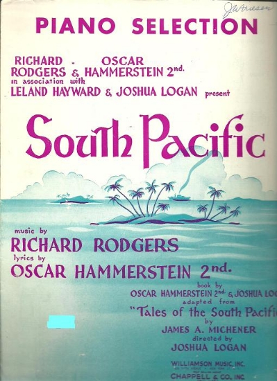 Picture of South Pacific (American edition), Rodgers & Hammerstein, piano solo selections
