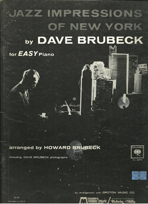 Picture of Jazz Impressions of New York for Easy Piano, Dave Brubeck