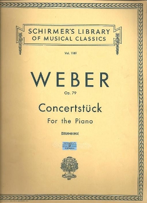Picture of Concertstuck Op. 79, Carl Maria von Weber, piano duo 