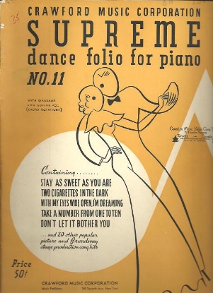 Picture of Crawford Music Corporation Supreme Dance Folio No.11
