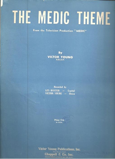 Picture of The Medic Theme, Victor Young, piano solo 