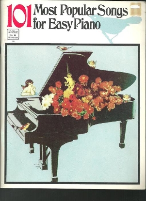 Picture of 101 Popular Songs for Easy Piano, DeLuxe No. 11