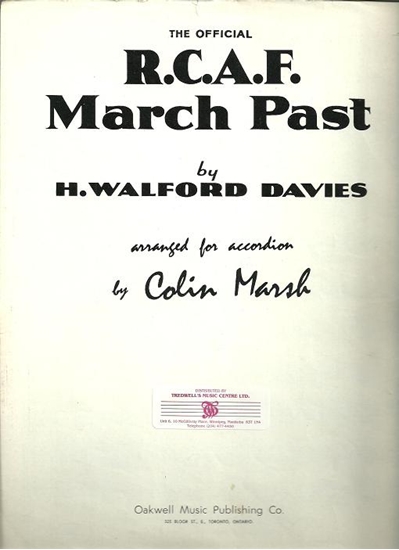 Picture of R. C. A. F. March Past, RCAF March Past, H. Walford Davies, arr. Colin Marsh, accordion solo