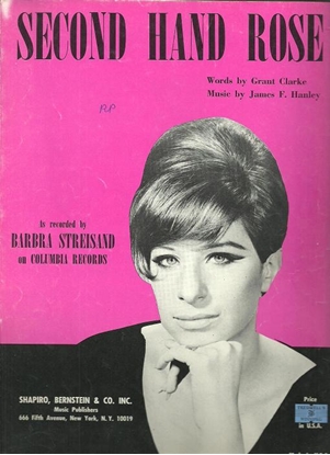 Picture of Second Hand Rose, G. Clarke & J. F. Hanley, recorded by Barbra Streisand
