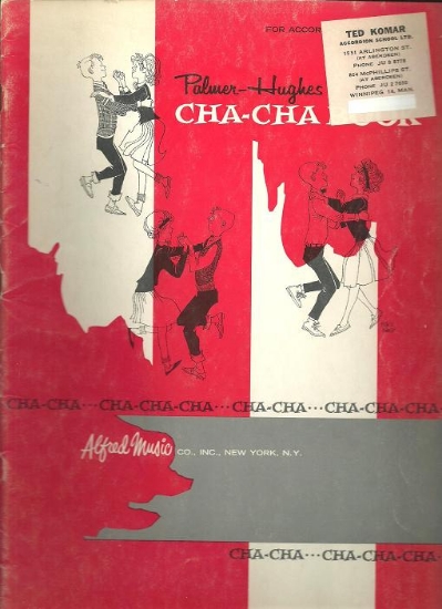 Picture of Cha-Cha Book, Palmer-Hughes, accordion 