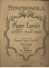 Picture of Symphonola, Henry Lange, piano solo