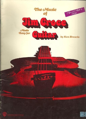 Picture of The Music of Jim Croce Made Easy for Guitar, arr. Ken Brescia