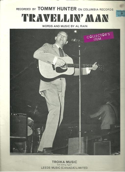 Picture of Travellin' Man, Al Rain, theme song of Canada's Country Gentleman Tommy Hunter