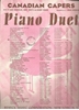 Picture of Canadian Capers, Gus Chandler/ Bert White/ Henry Cohen, arr. for piano duet by J. Louis Merkur