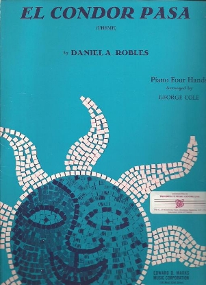 Picture of El Condor Pasa, Daniela A. Robles, arr. for piano duet by George Cole