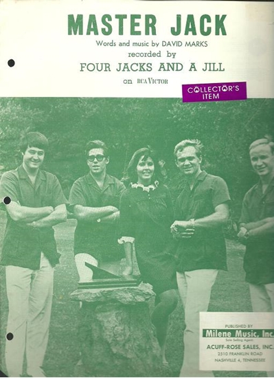 Picture of Master Jack, David Marks, recorded by Four Jacks and a Jill
