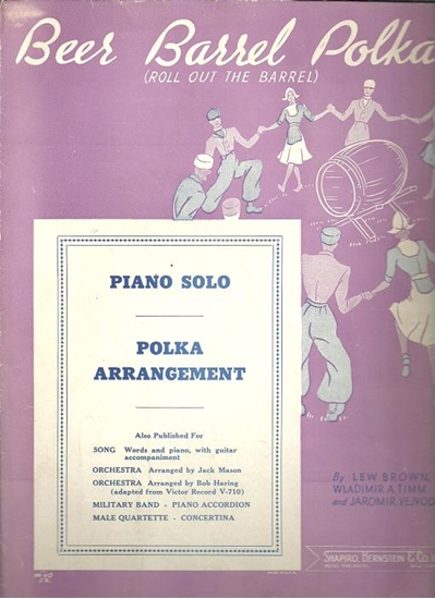 Picture of Beer Barrel Polka, Lew Brown/ Wladimir A. Timm/ Jaromir Vejvoda, piano solo 