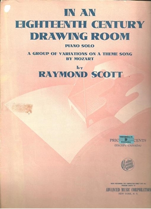 Picture of In an Eighteenth Century Drawing Room, Raymond Scott, piano solo 